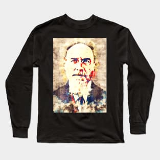 Eric Satie Pop Art Long Sleeve T-Shirt